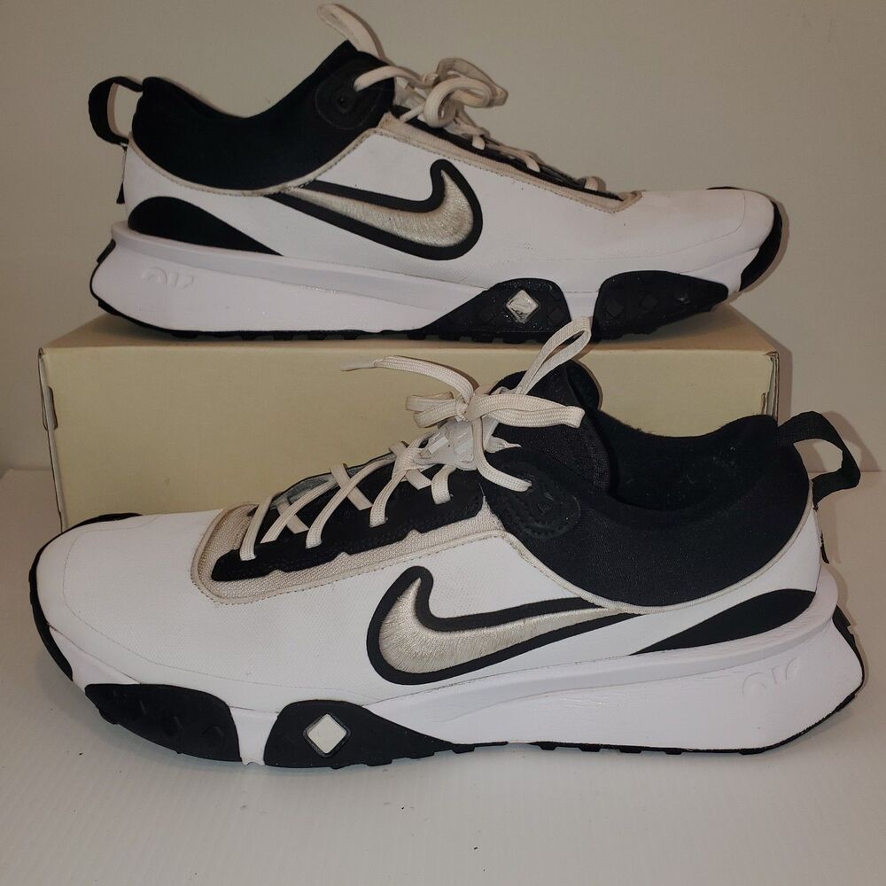Nike Air Diamond Varsity Turf Baseball Cleats FN7454-102 Men’s Size 14 GUC